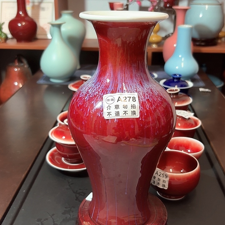 景德镇高温陶瓷花瓶