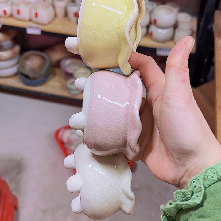 陶瓷花盆当场凑满12包邮