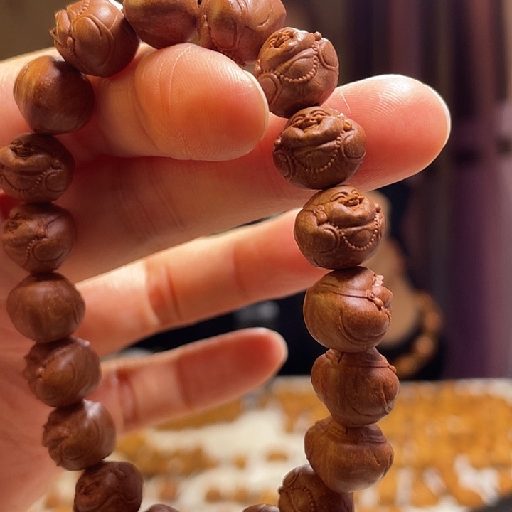 手串/手链橄榄核龙纹桃核