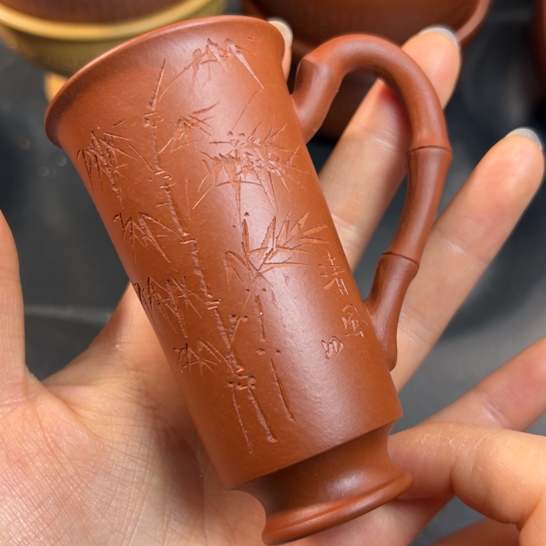 茶杯紫砂微瑕不退不换