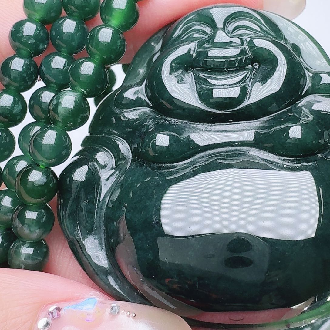 翡翠未镶嵌颈饰111