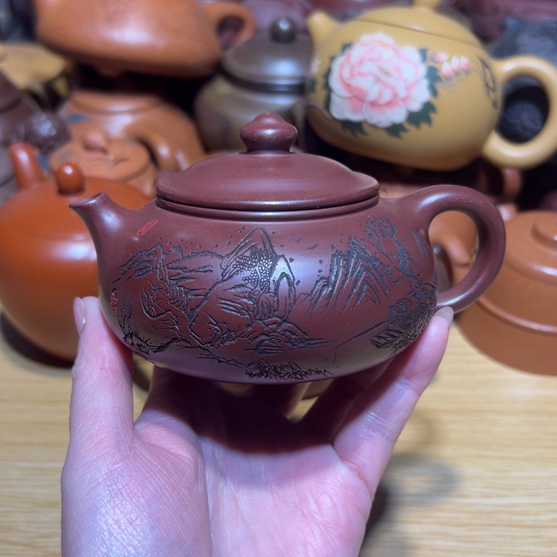 茶壶紫砂宜兴紫砂原矿紫砂170
