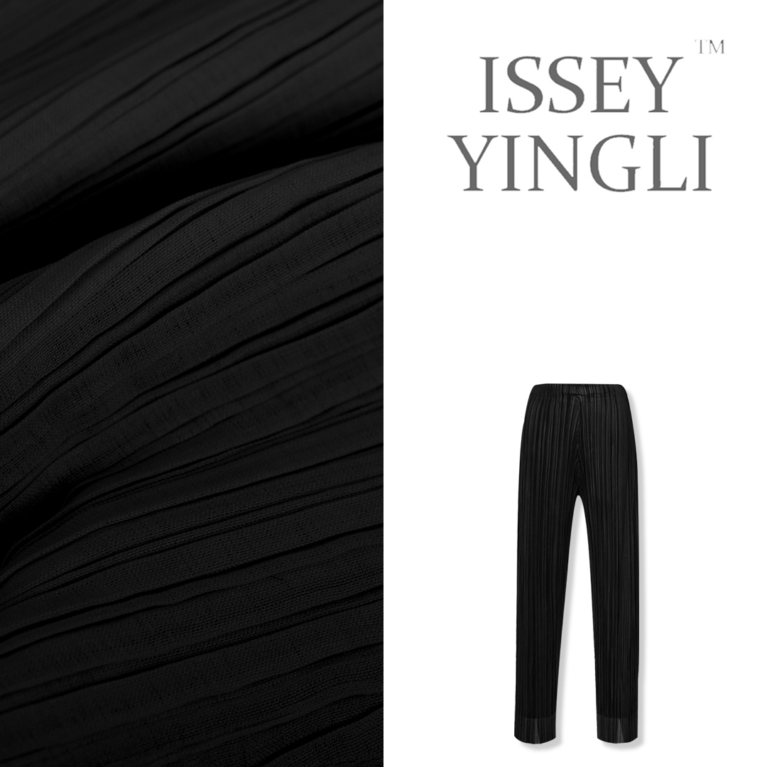 褶皱女装休闲小脚裤春秋时尚百搭裤子女士修身小脚裤1174