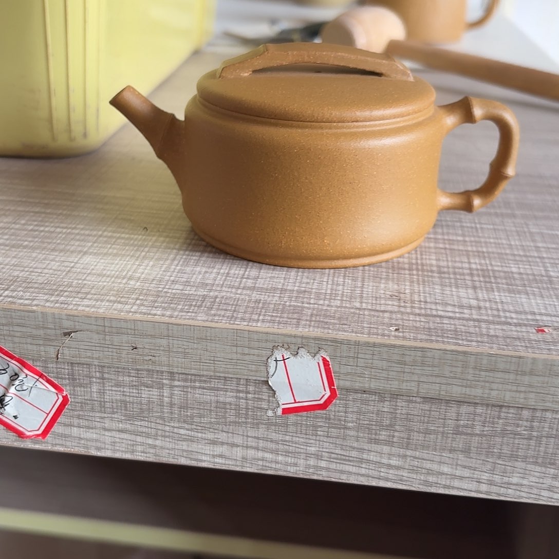 茶壶紫砂半手工制作