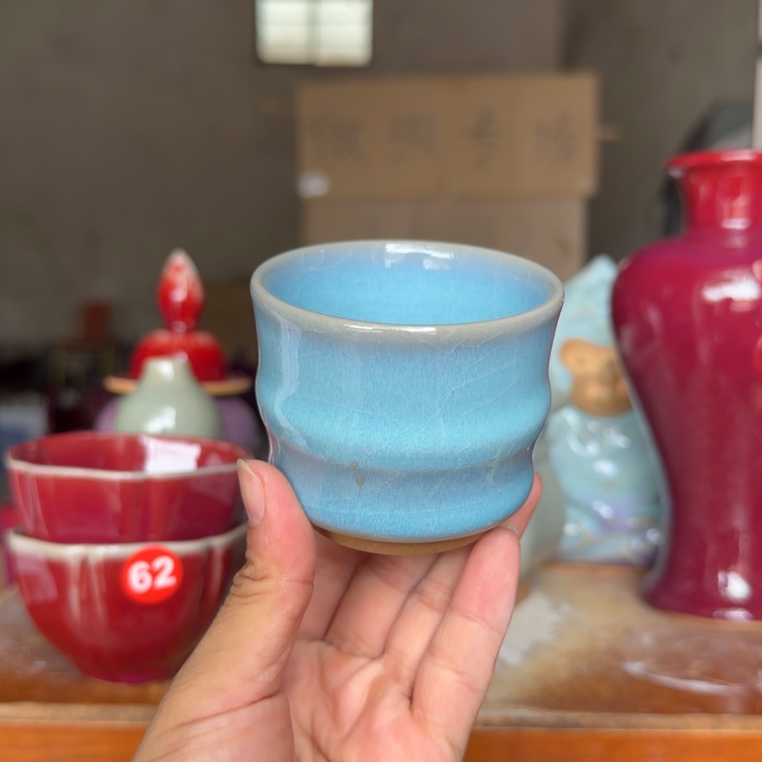 摆件郑家钧瓷摆件微瑕