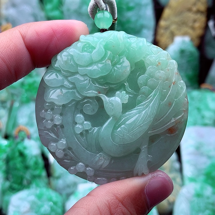 翡翠吊坠(不含链)未镶嵌