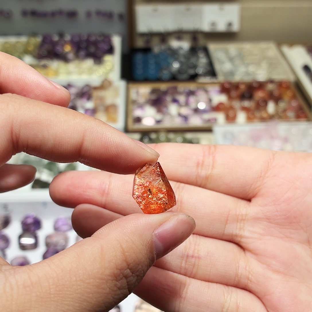 吊坠(不含链)未镶嵌水晶金太阳 随形 打孔定制不退换