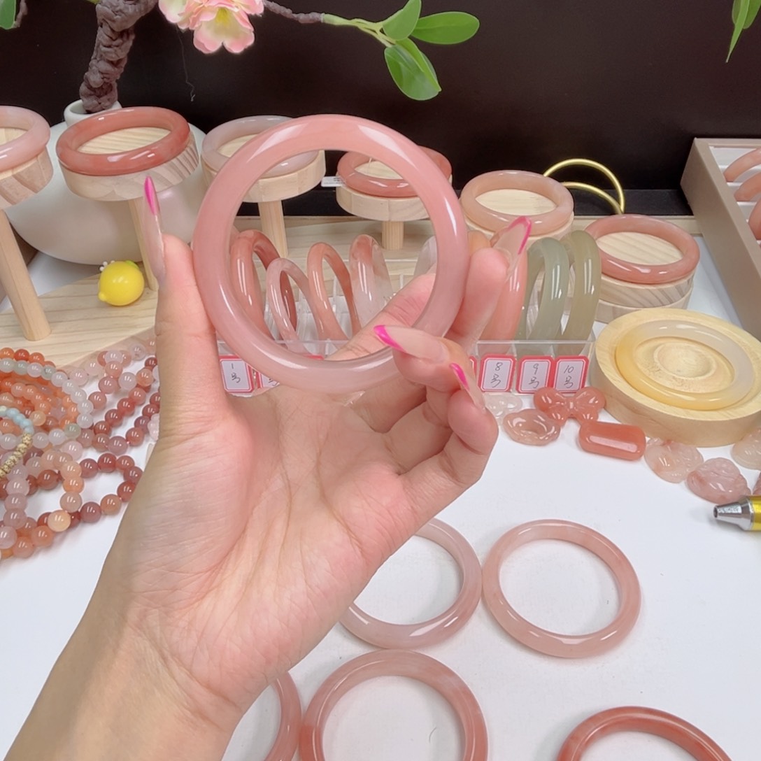 未镶嵌手镯石英质玉小***子