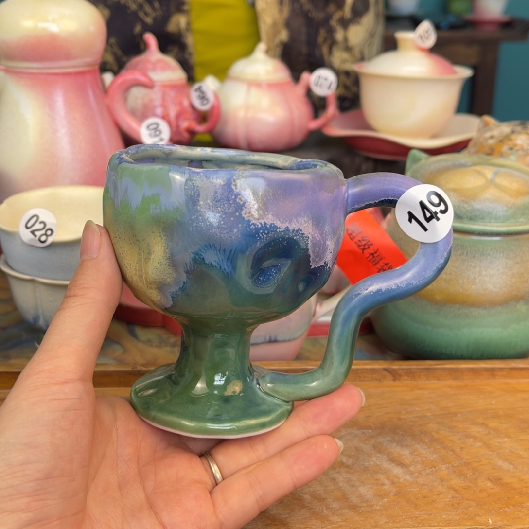 摆件木夕陶瓷手工茶器 