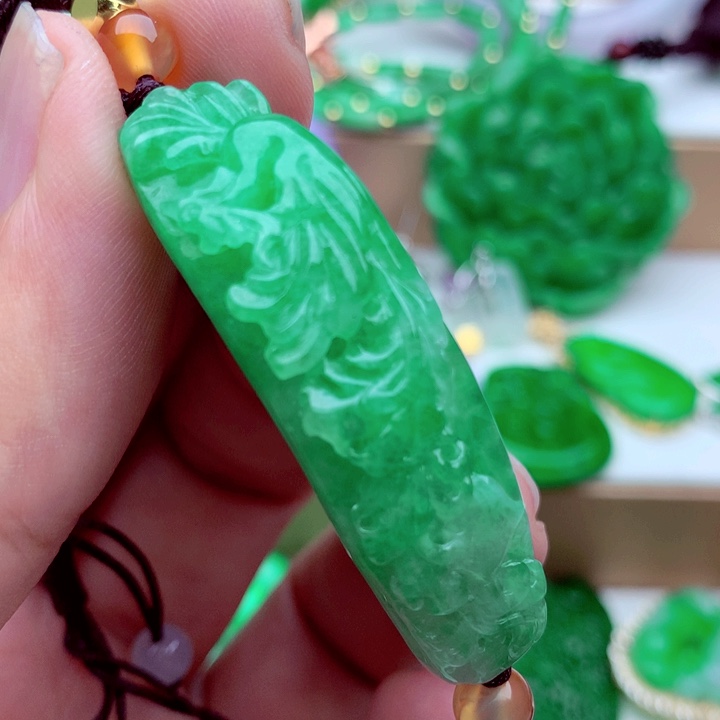 翡翠未镶嵌手链手串