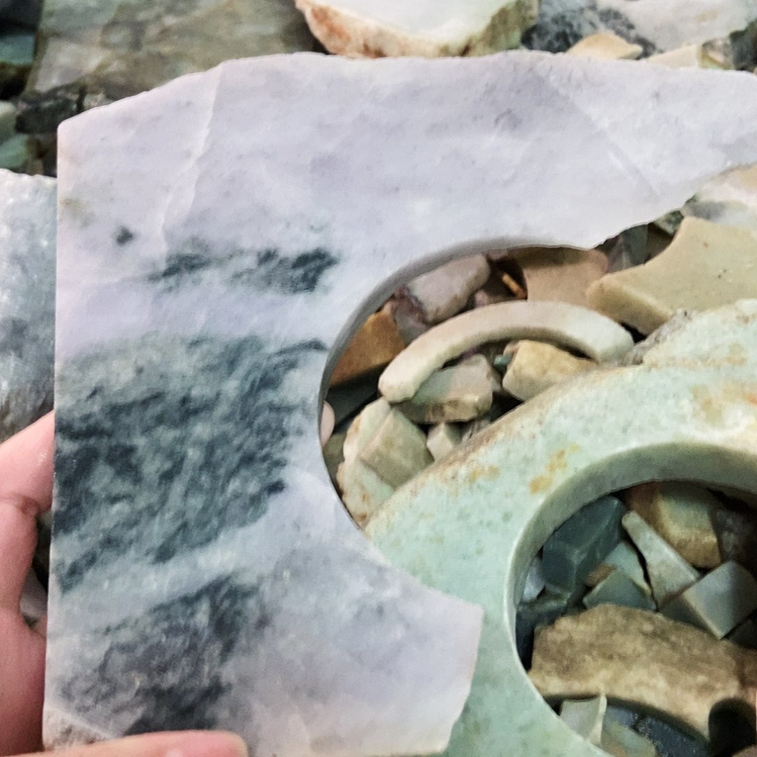 翡翠未镶嵌颈饰天然翡翠