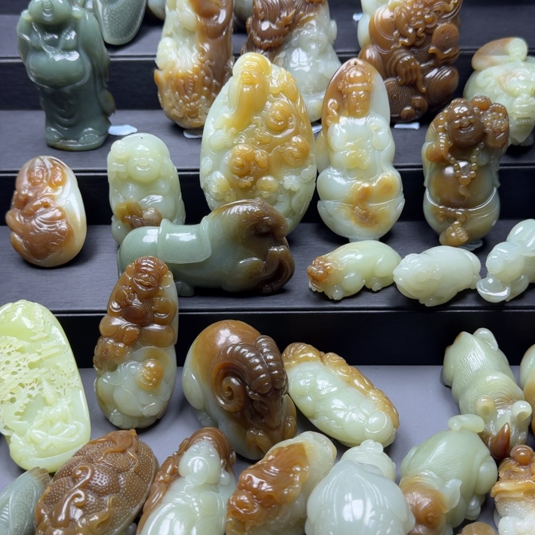 和田玉挂件未镶嵌火*鸡