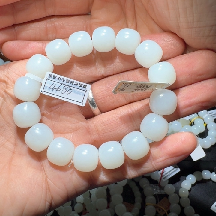 和田玉颈饰未镶嵌13×14老邢