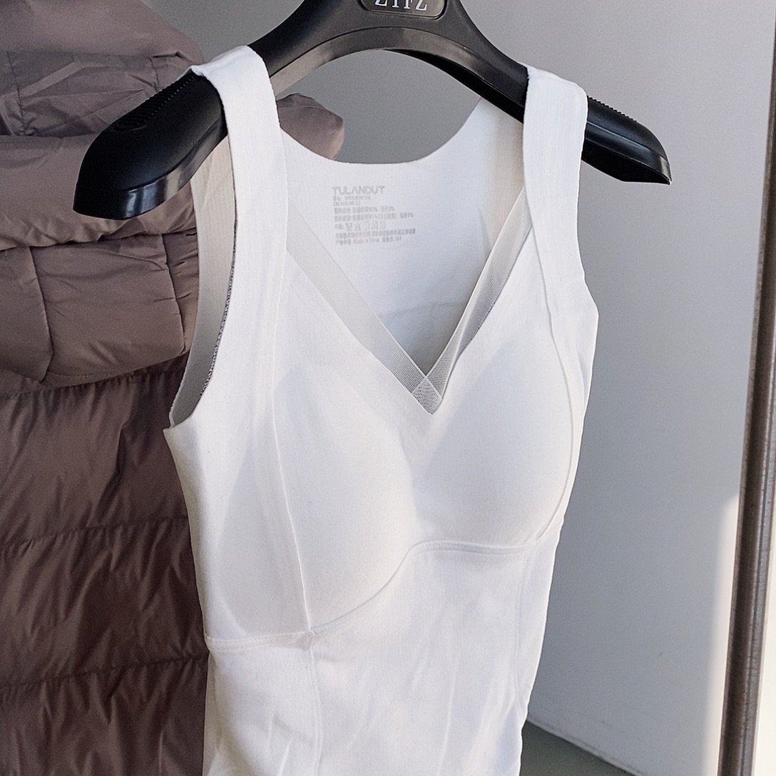 白色背心 120斤以内