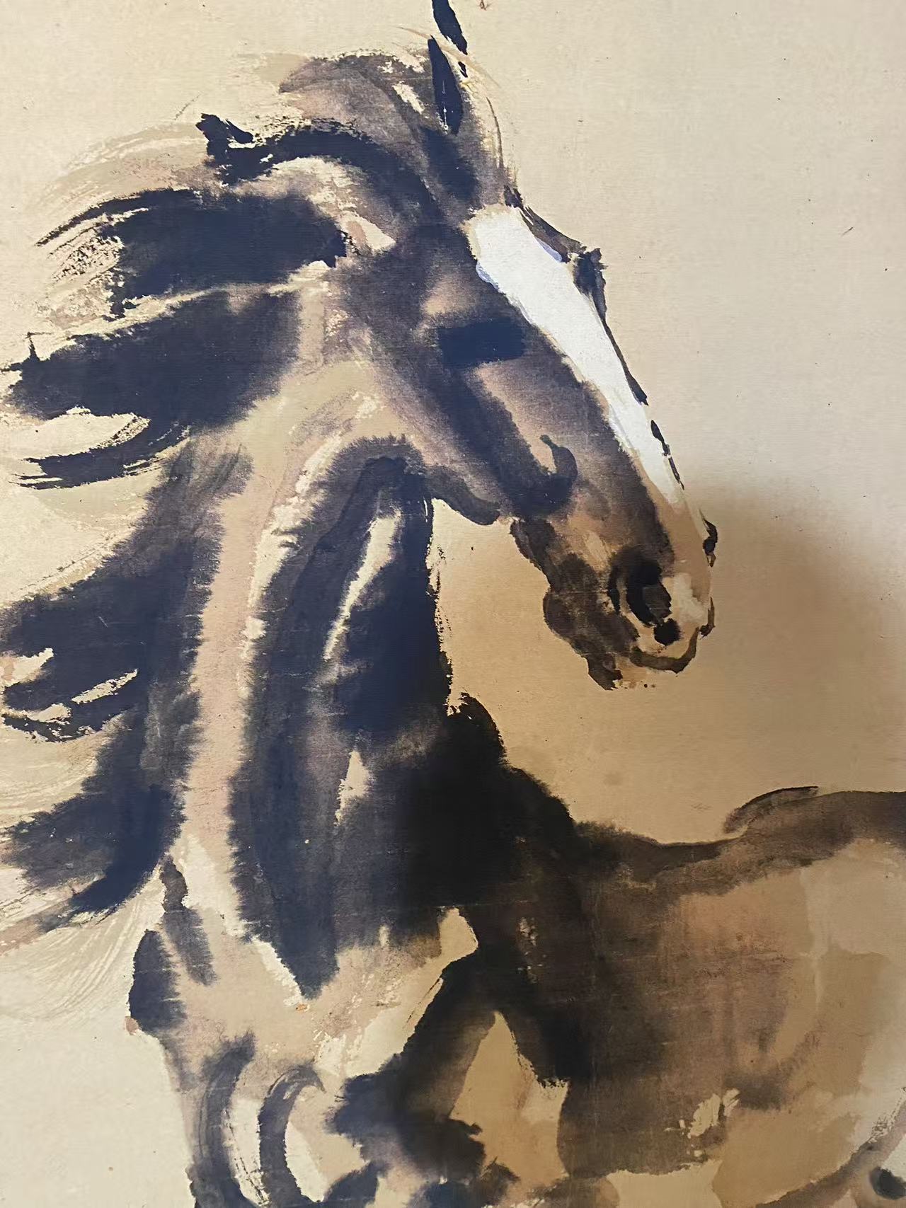 中堂马装饰画一幅《盛特杂货铺》