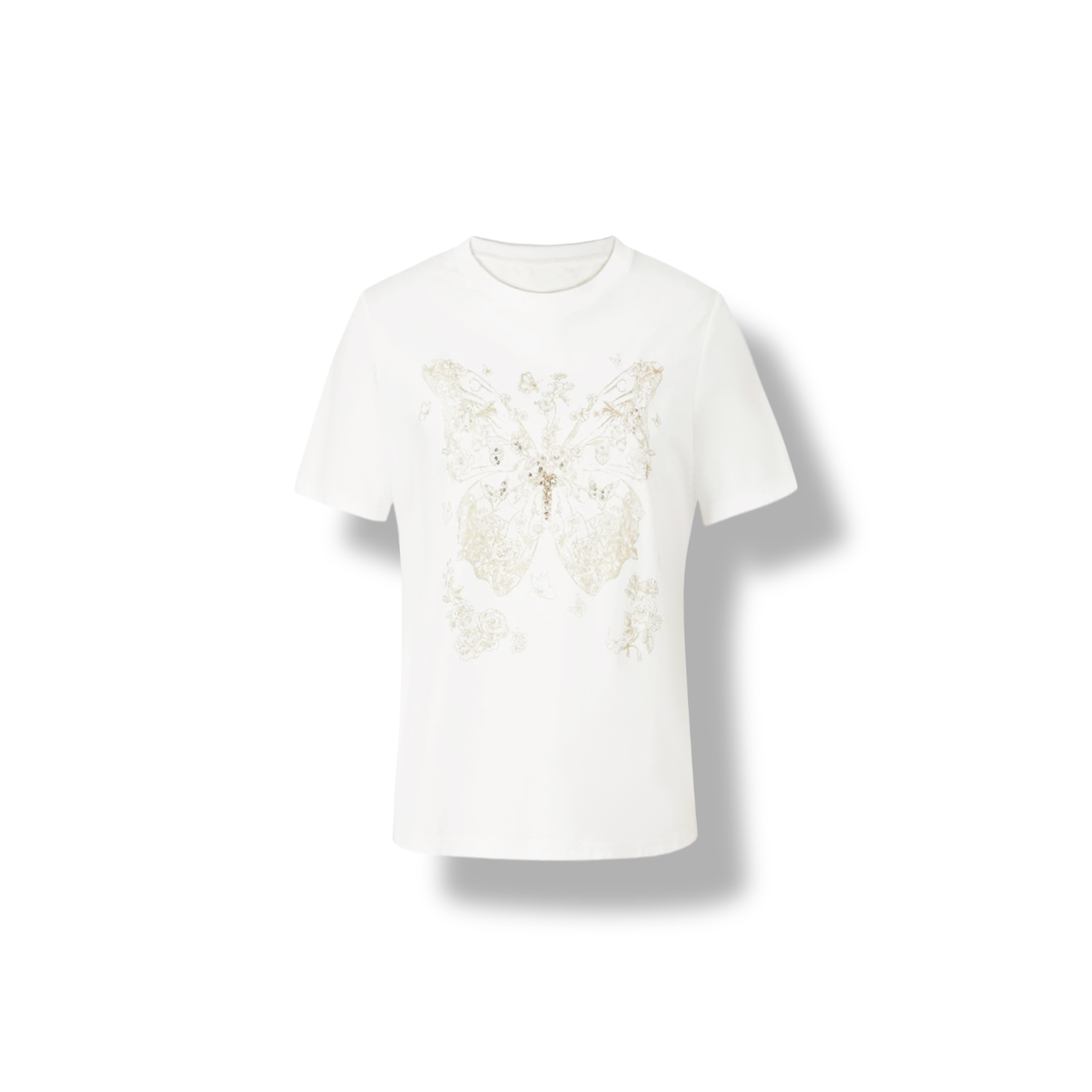 *【大喜】夏季新款百搭寻梦蝴蝶T恤【RMV00471V1】