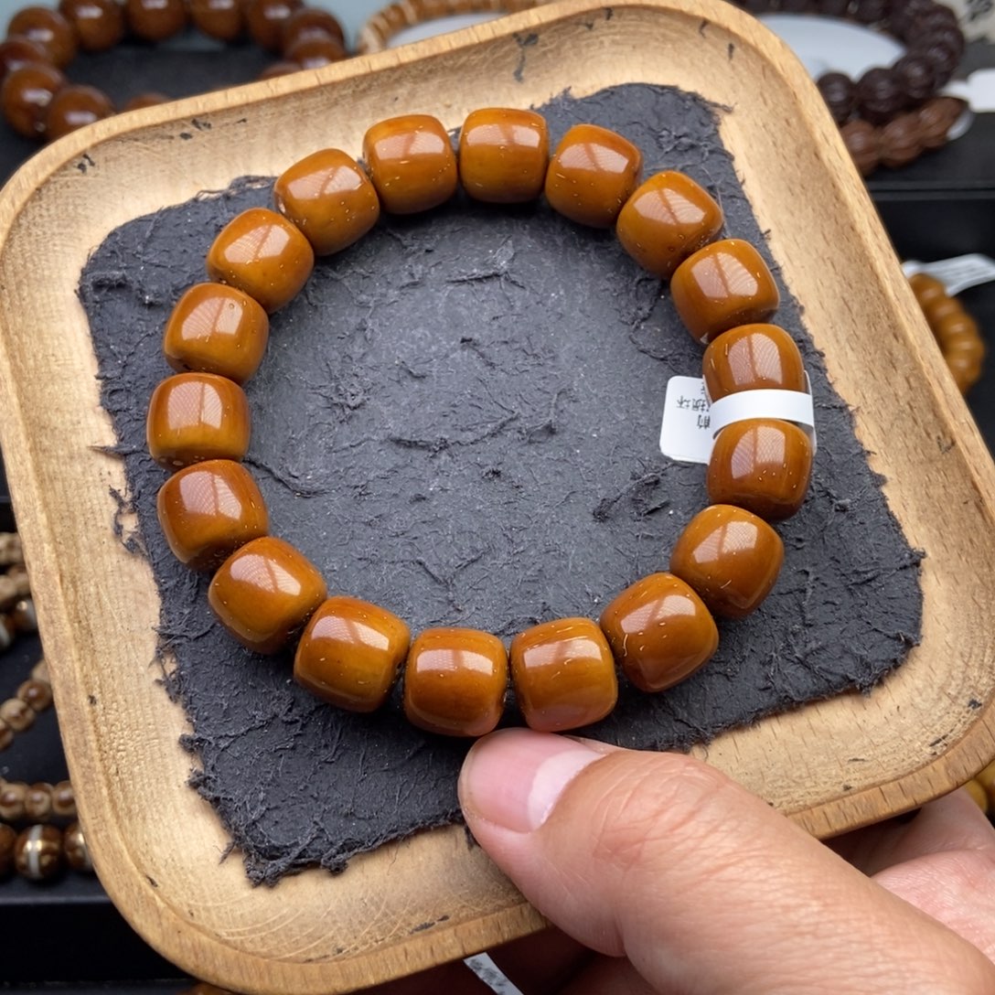 紫金鼠手串13mm天花板纯手工短轴