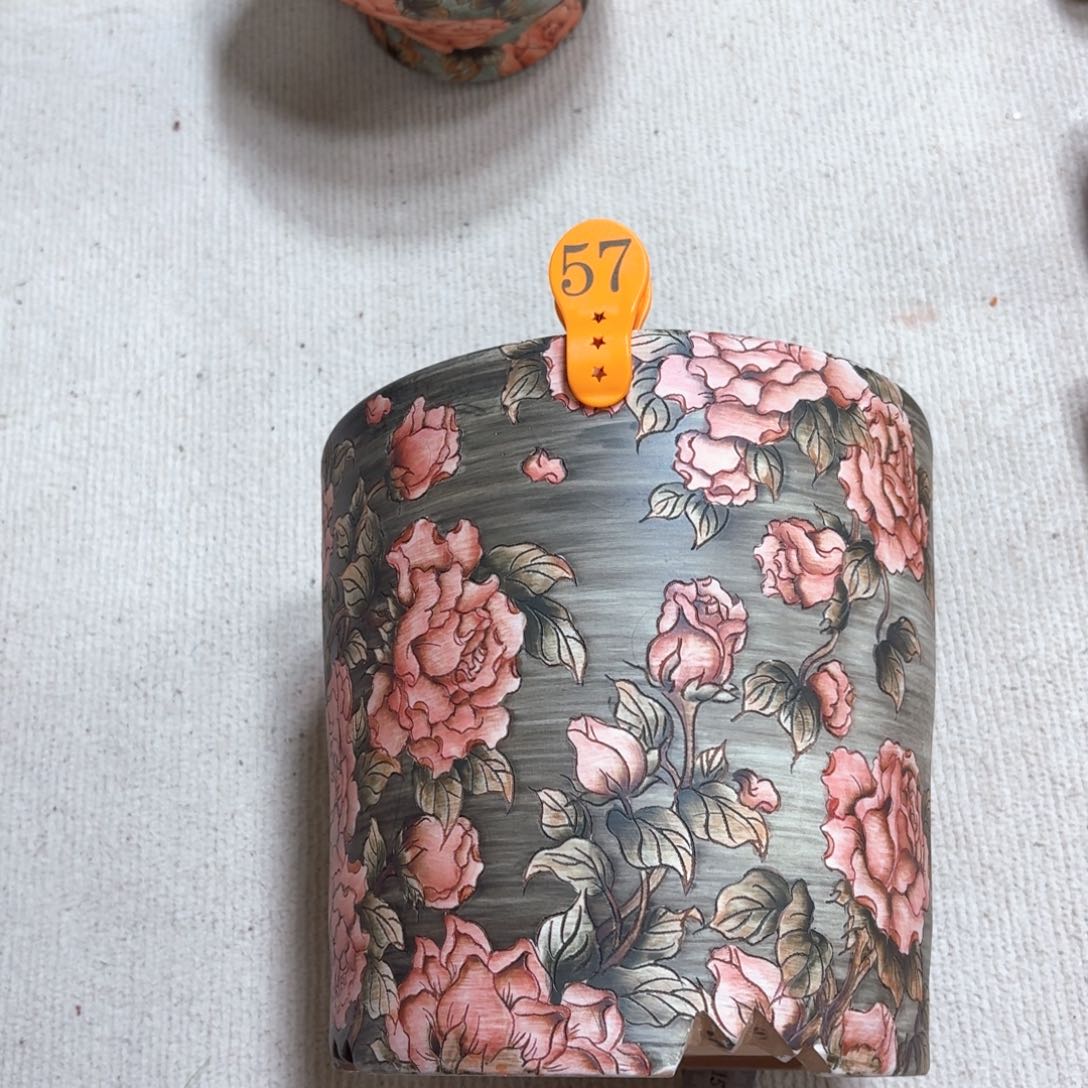 流***，陶瓷多肉花盆瑕疵