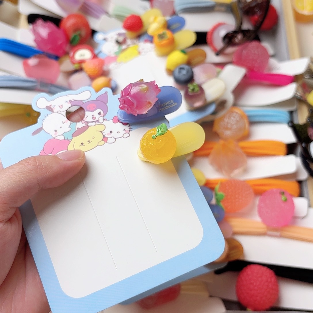 布艺非金属一对鸭夹