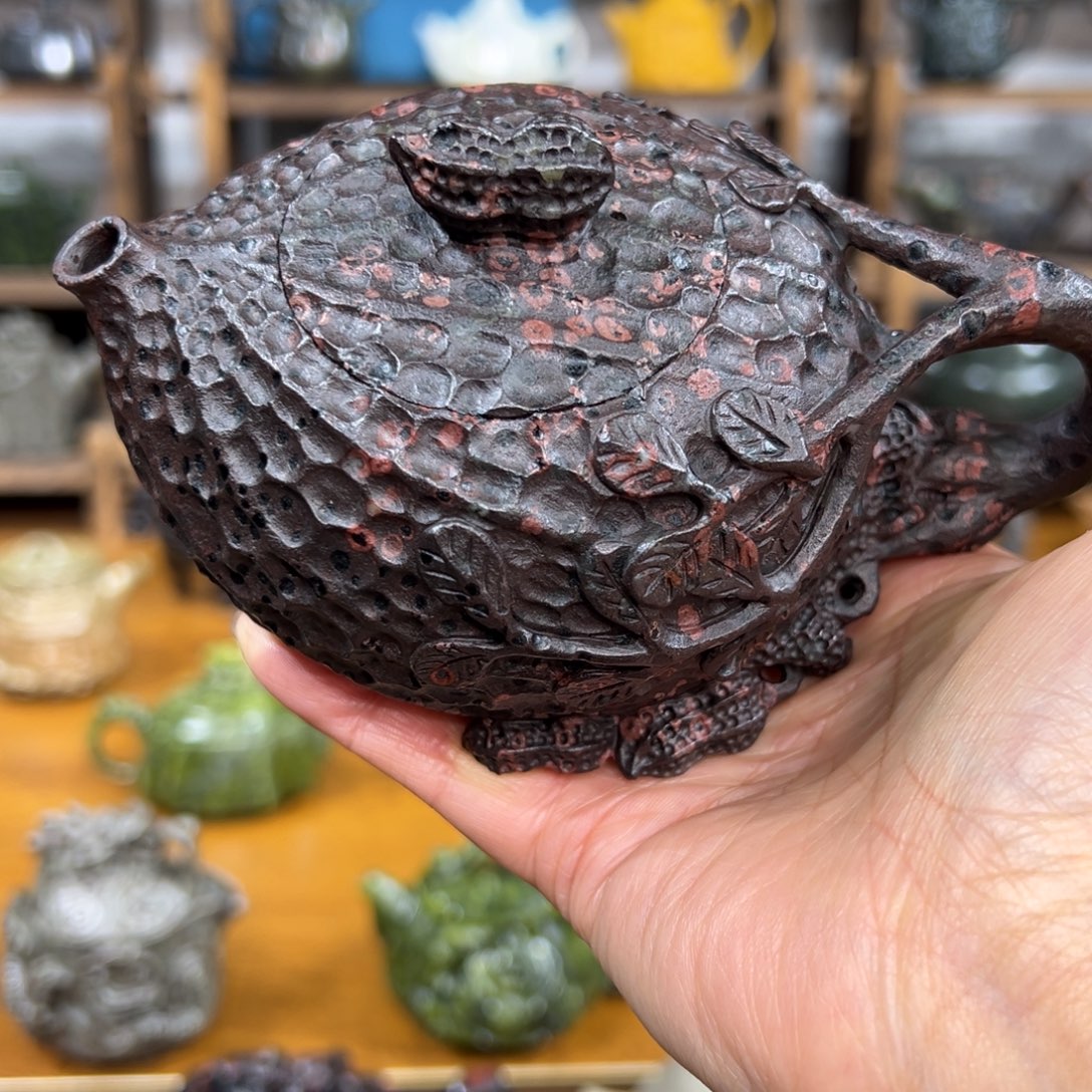 我***3茶空间天然原石料制作