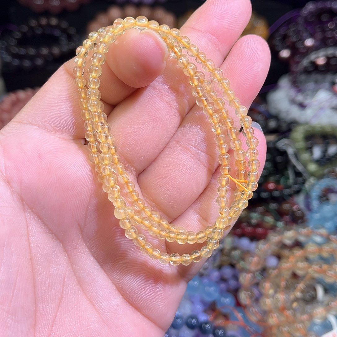 水晶手链未镶嵌天然水晶未镶嵌