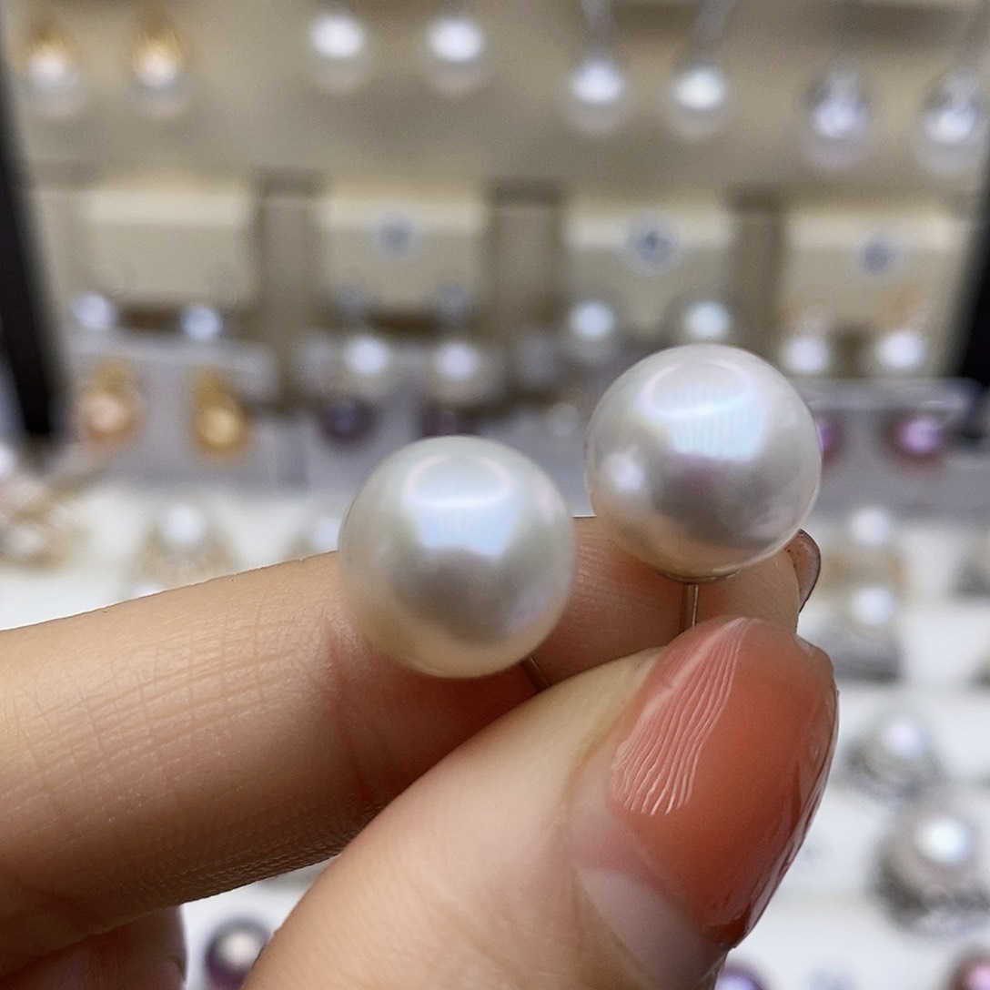 淡水珍珠颈饰银S925镶嵌