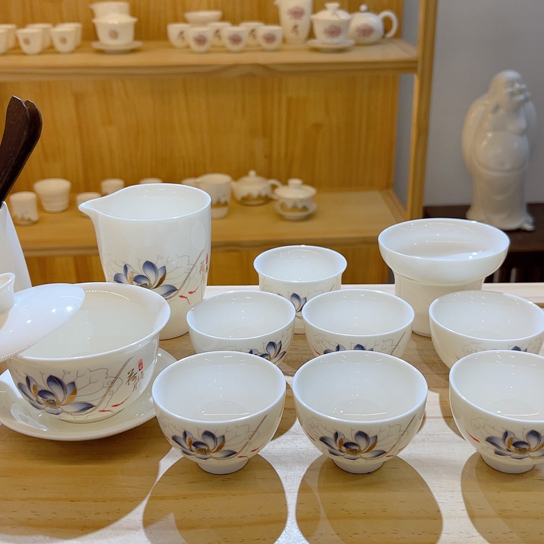 杯羊脂玉瓷羊脂玉瓷