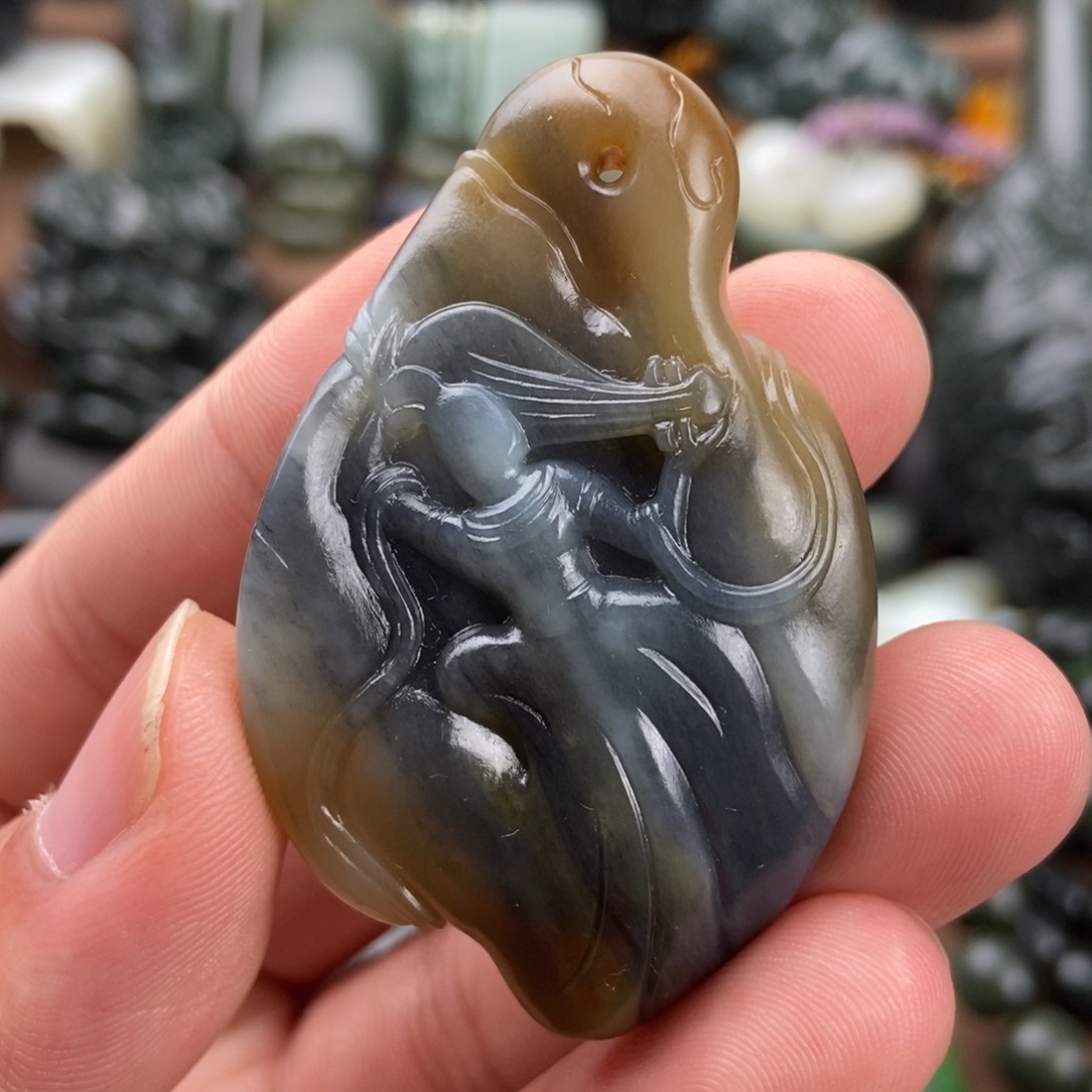 和田玉挂件未镶嵌