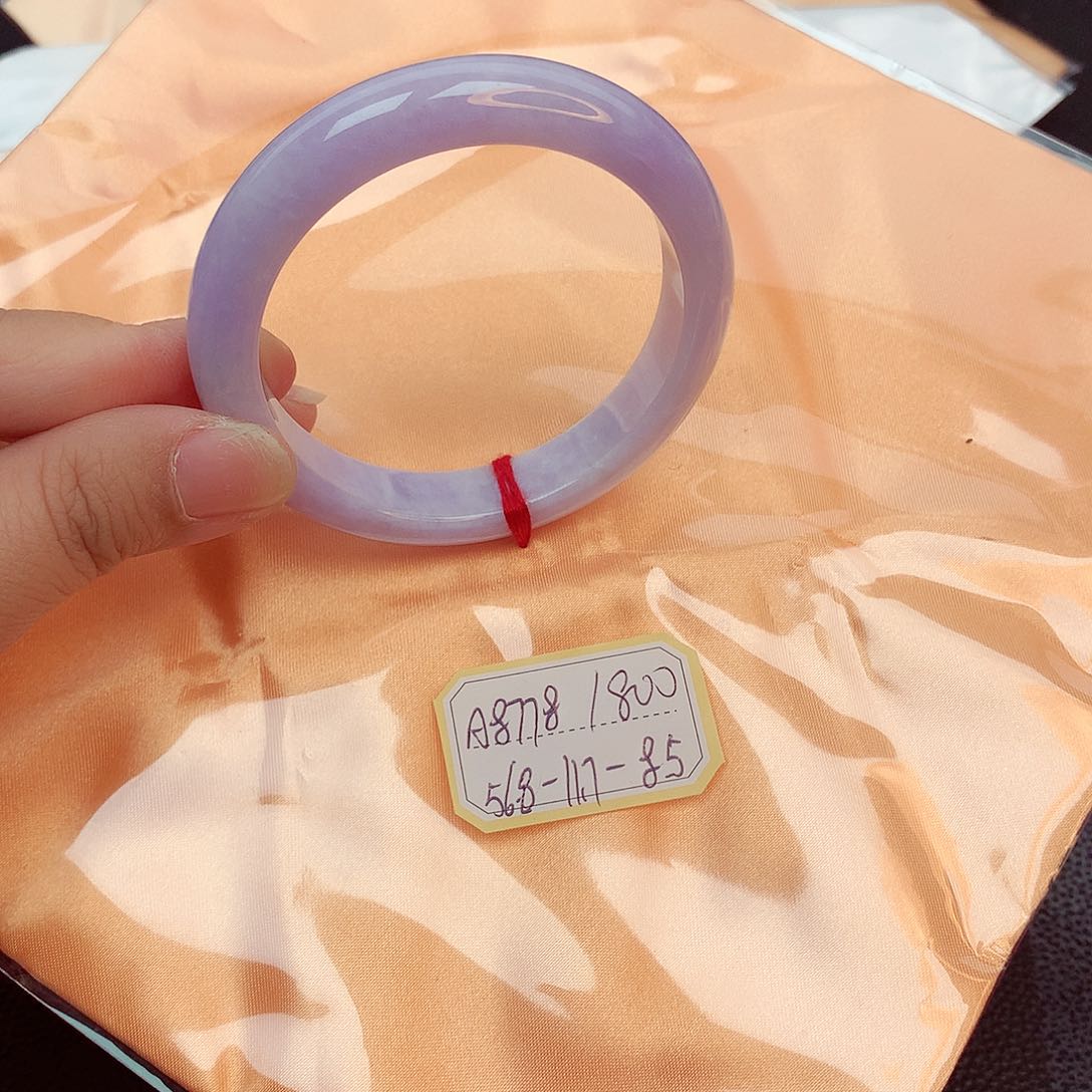 翡翠手镯未镶嵌爱**呀天然缅甸翡翠A货