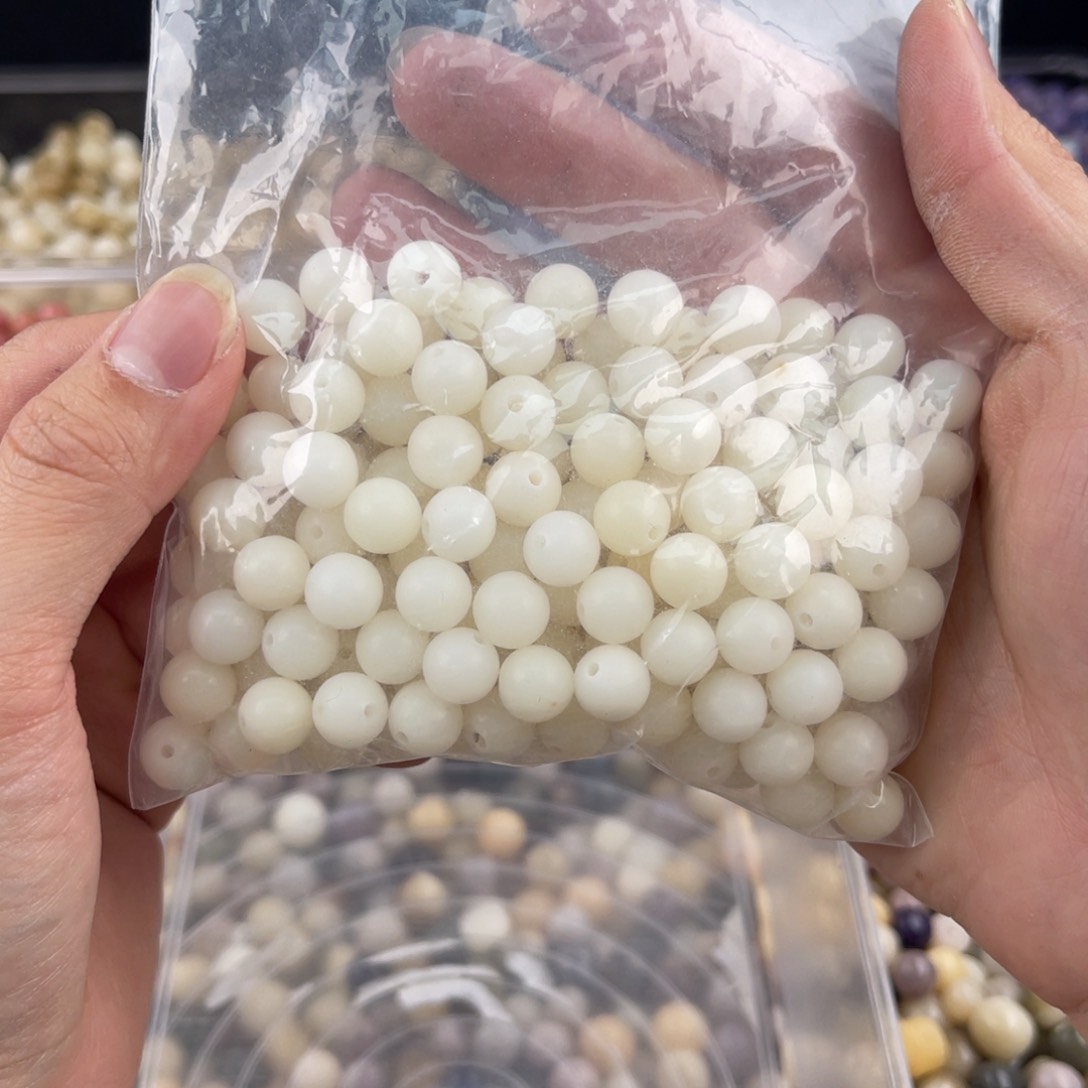 白玉菩提手串?****࿐z9.5mm 锅底福利不售后