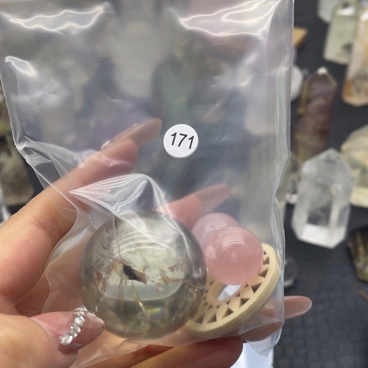 水晶天然水晶未镶嵌鸡*^171