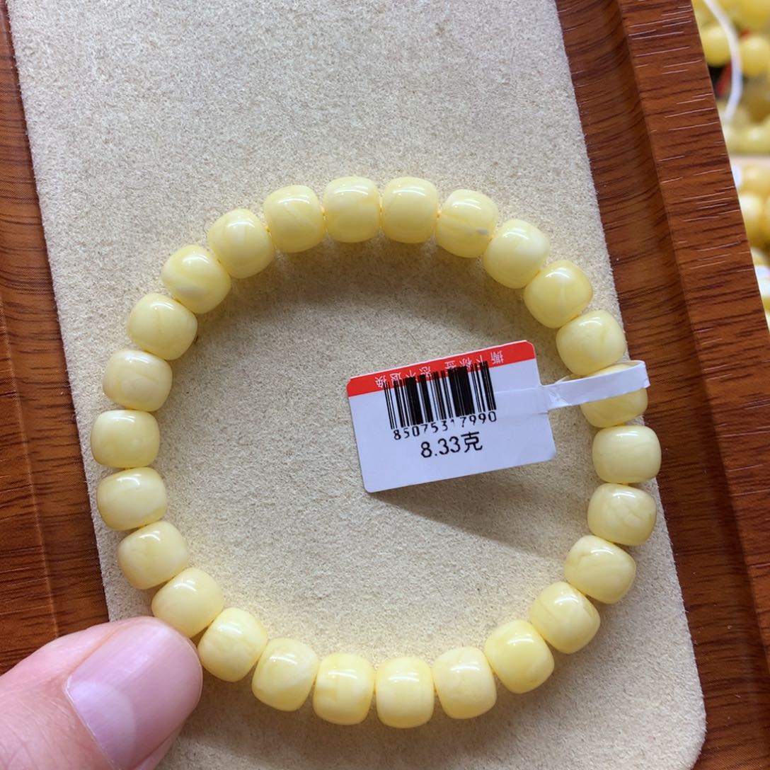 蜜蜡手链未镶嵌蜜蜡