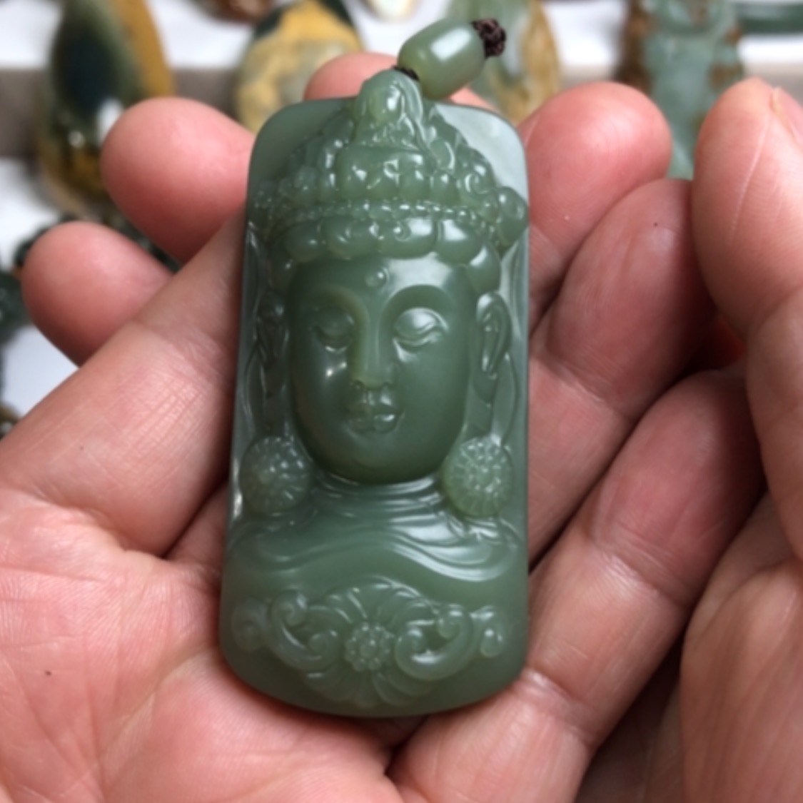 【闪购商品】岫岩老玉（透闪石质玉）挂件未镶嵌