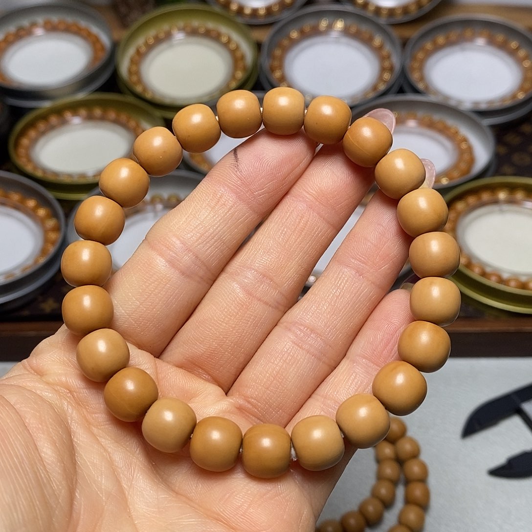 猴头核桃手串360号10左右老型微瑕