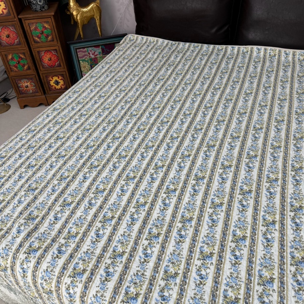 【135*200】双面棉绗缝单人床盖床垫沙发垫子