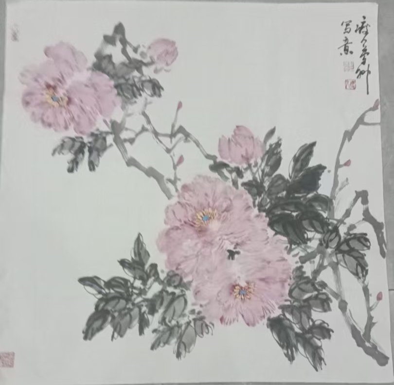 戴梦卿作品，70乘70斗方