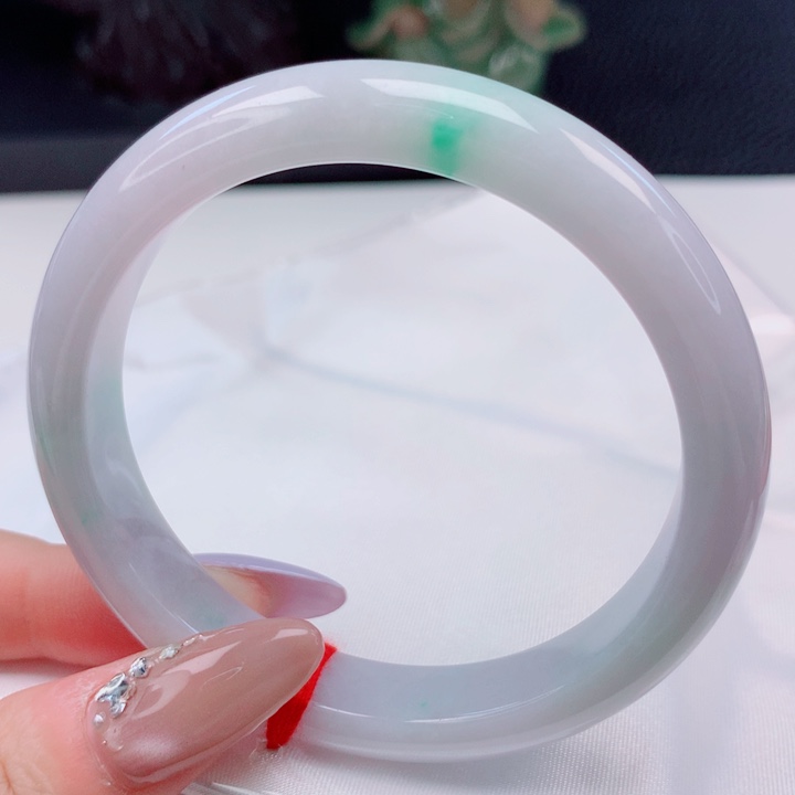 翡翠未镶嵌手镯56圈