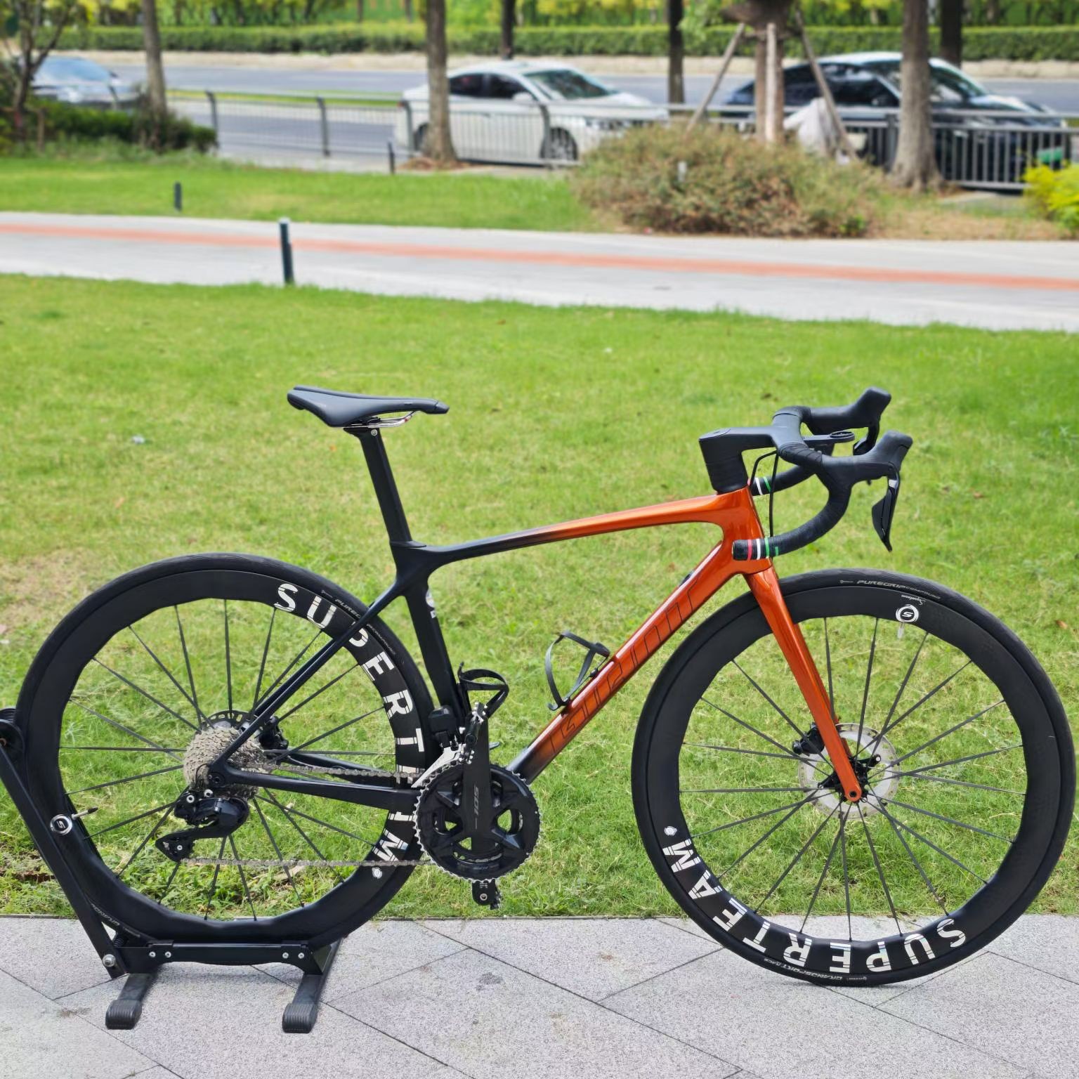 捷安特tcr adv pro碳纤维公路车尺码s适合身高168-175骑行