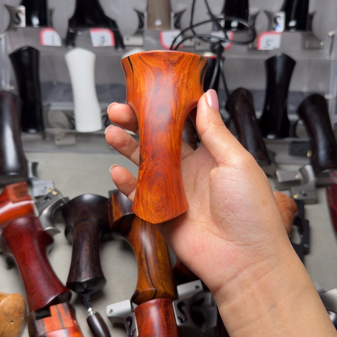 安***静木大红酸枝单独手柄无极