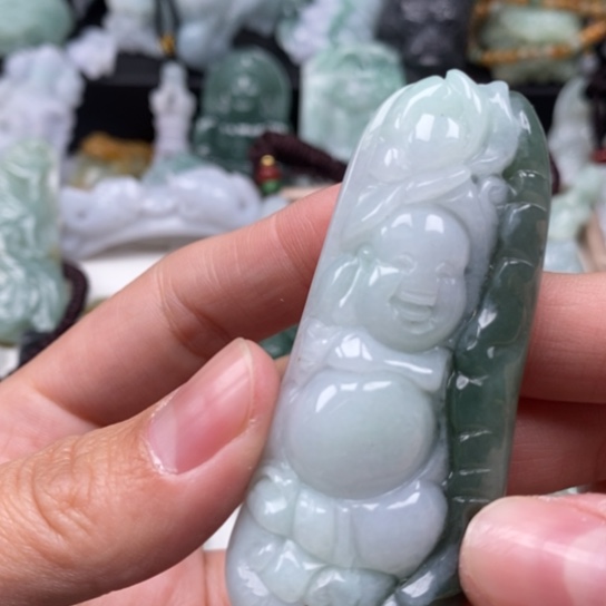 翡翠吊坠(不含链)未镶嵌