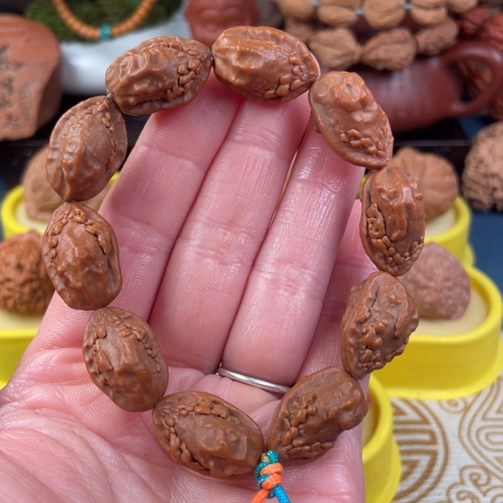 吊坠文玩核桃麒麟角15