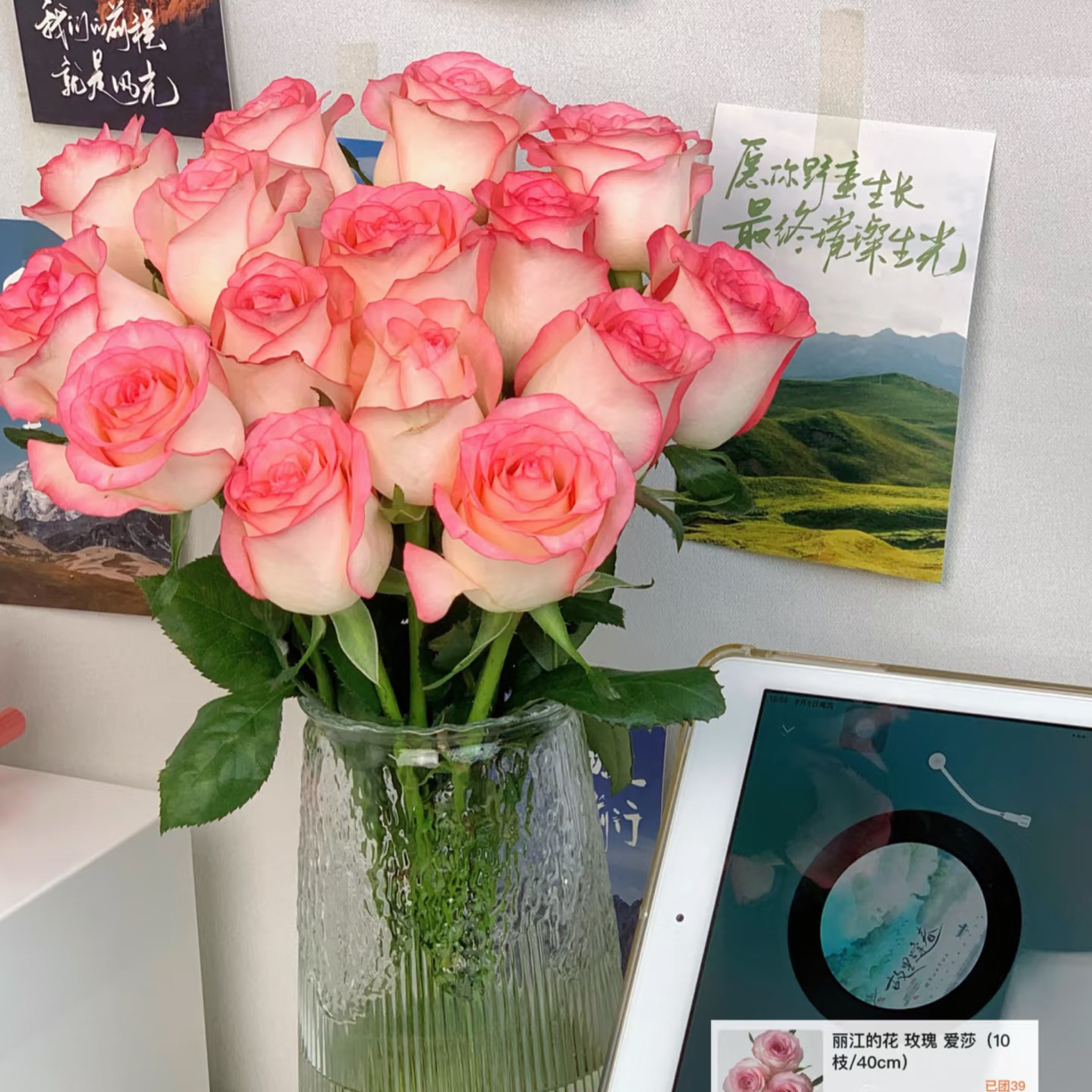 【10支AB级艾莎玫瑰】顺丰包邮（今日下单明日到达）