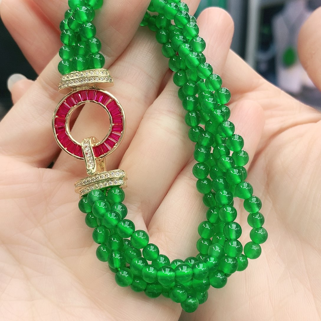 未镶嵌手链4mm玛瑙/玉髓