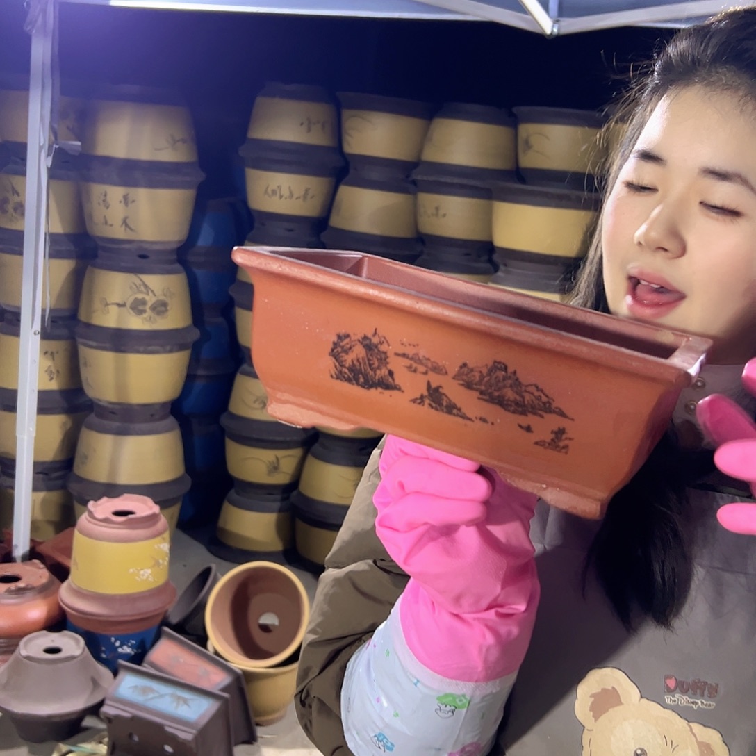 26红马槽花盆花盆花盆