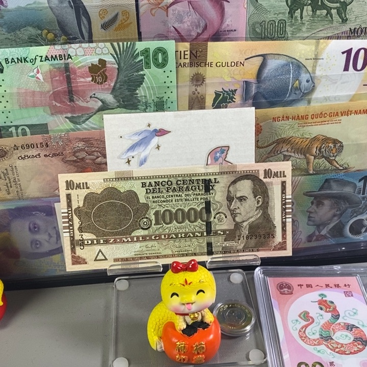 纸币八*哥新西兰5 塑料货币