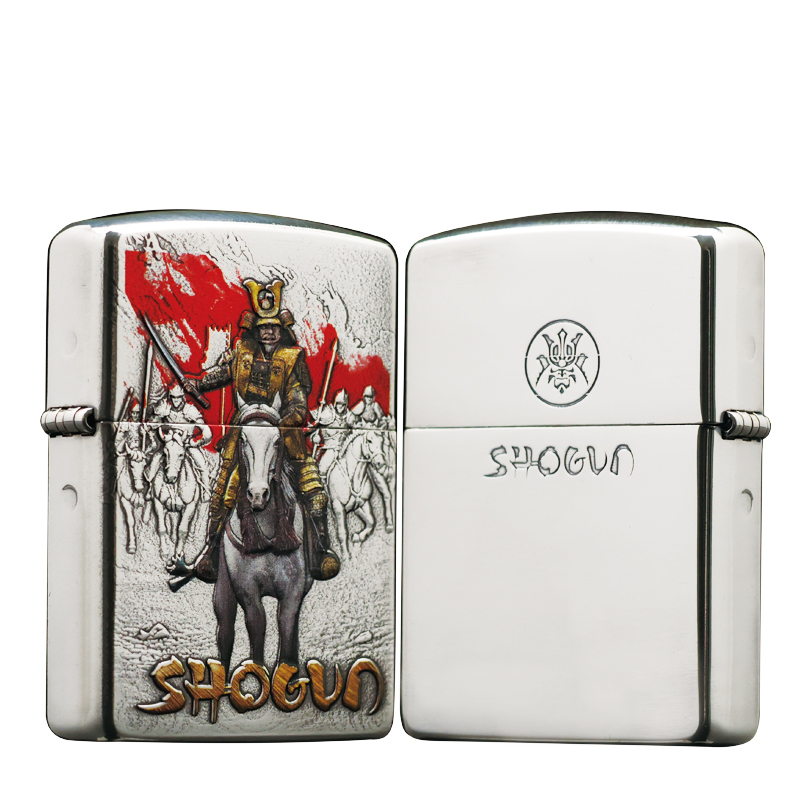 ZIPPO/之宝打火机【摹府将军】彩绘盔甲机原装正品煤油机DYJ1