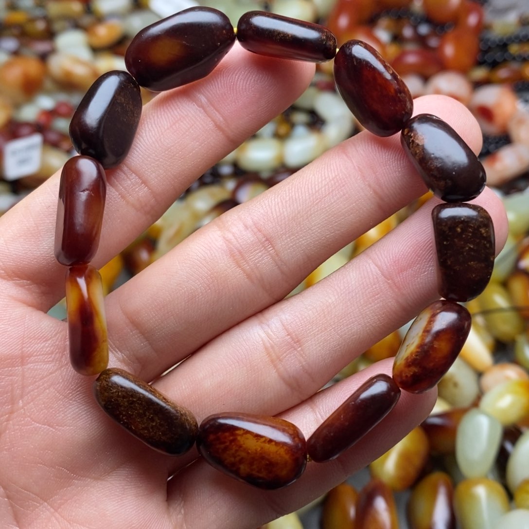 和田玉手链未镶嵌