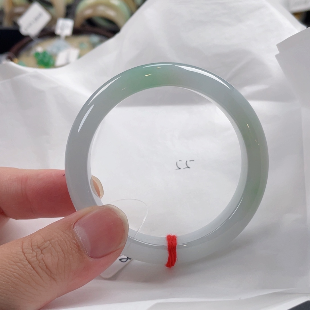 翡翠手镯未镶嵌55正圈