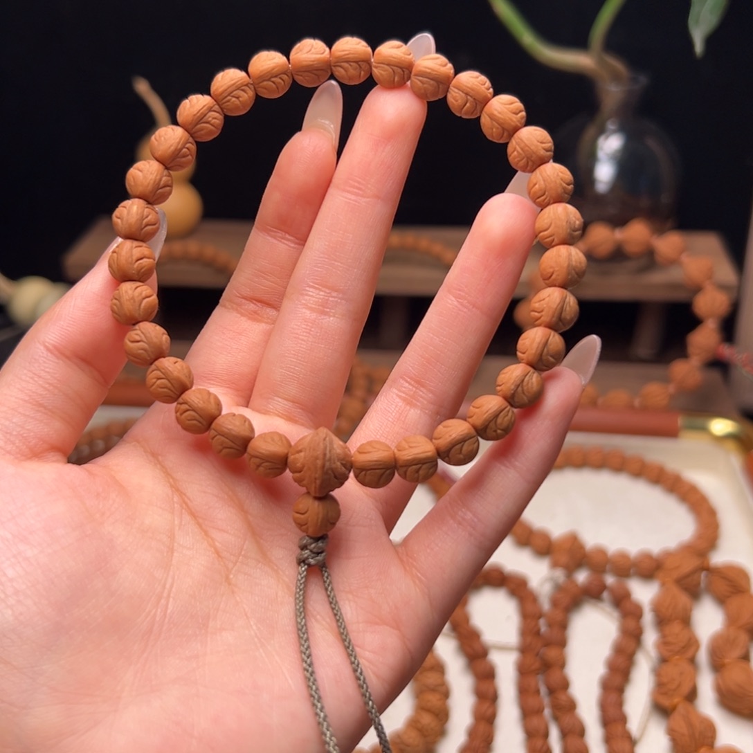 ****米木质类陕西龙纹桃核8.5