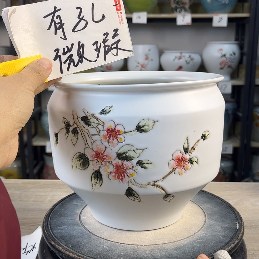 罐1xc景德镇陶瓷花盆